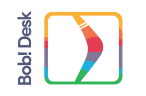 Logo Bob! Desk en couleur. Logiciel de gestion d'interventions et de maintenances. GMAO