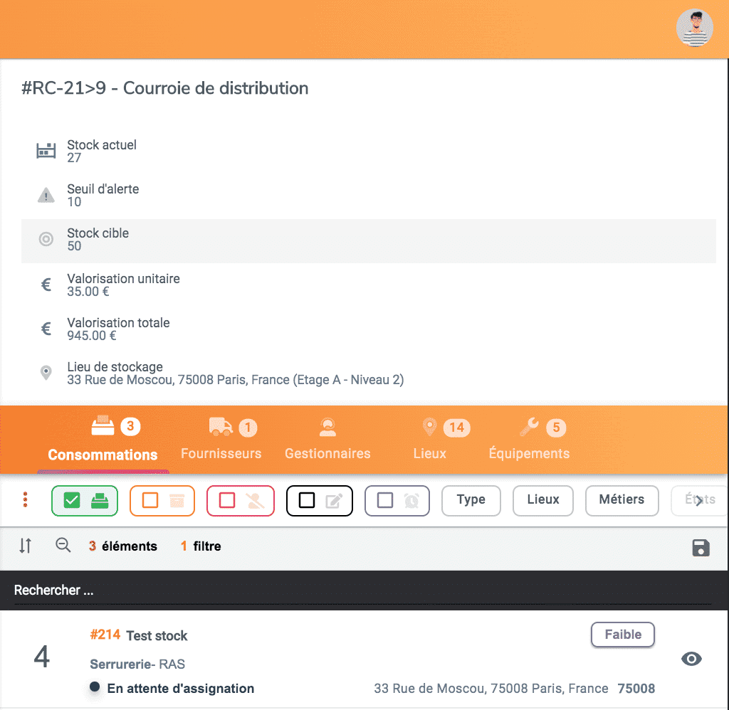 Bob Desk – Inventar – Einsatzmanagement-Software kostenlos – orange Bob Desk – Inventar – Einsatzmanagement-Software kostenlos – orange