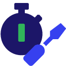 intervention time tracking logo - technical company - bob desk