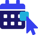 scheduling from calendar logo - Healthcare CMMS - bob desk