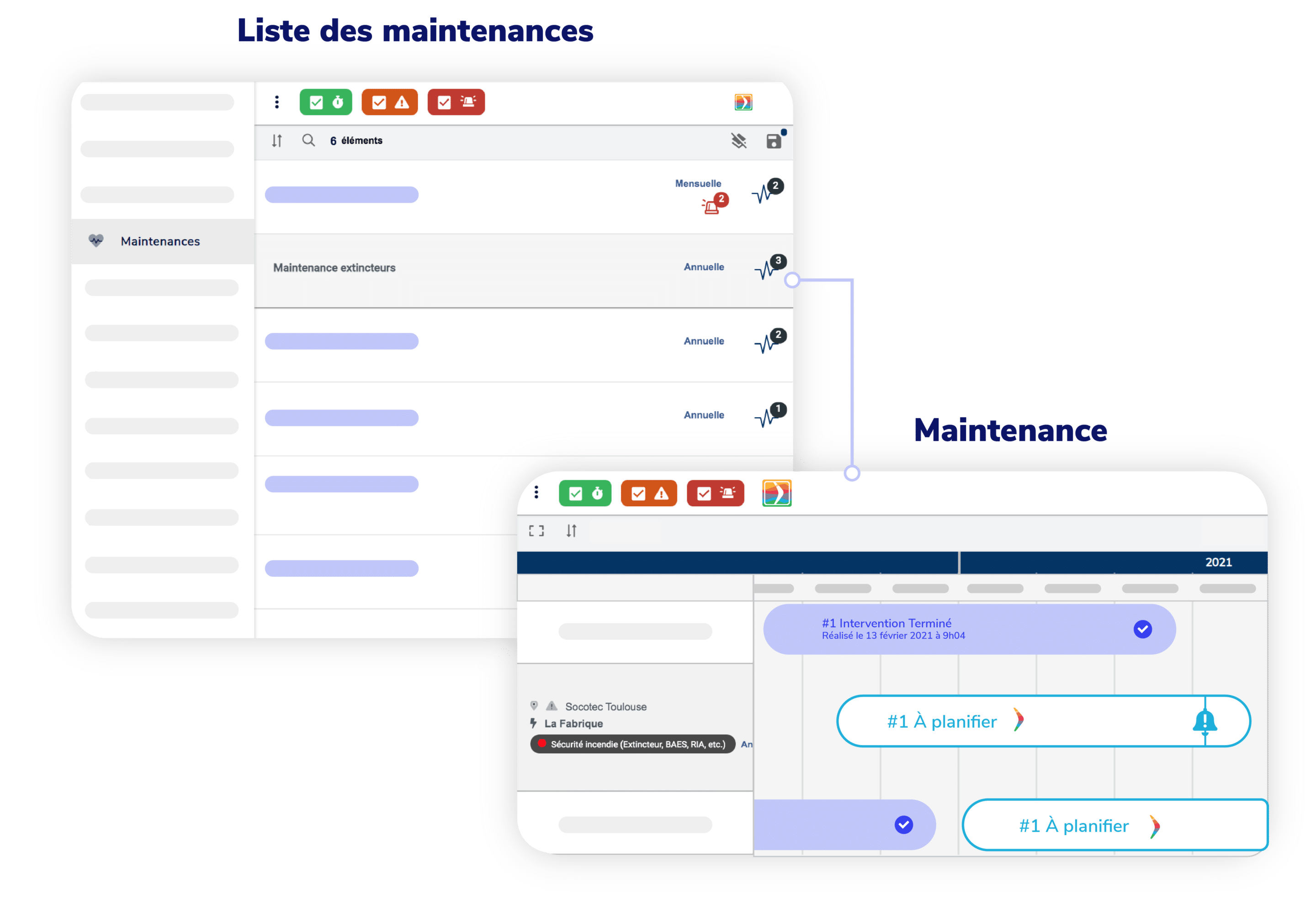 preventive and regulatory maintenance CMMS Retail Features - Bob! Desk 