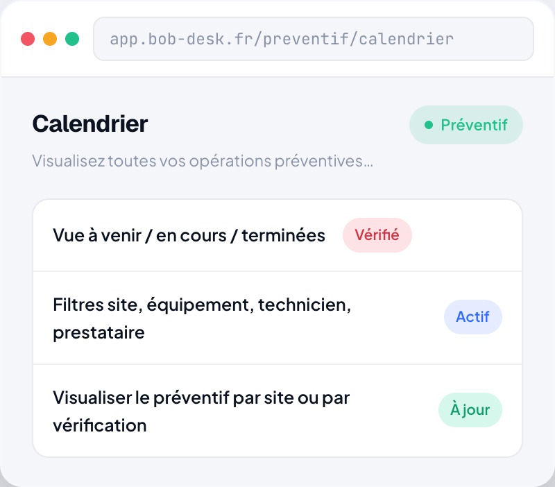 Calendrier