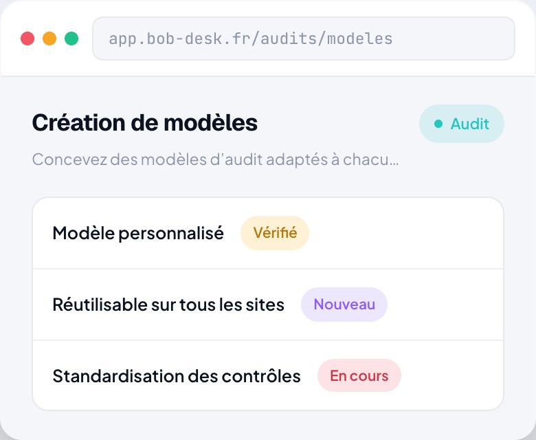 Création de modèles