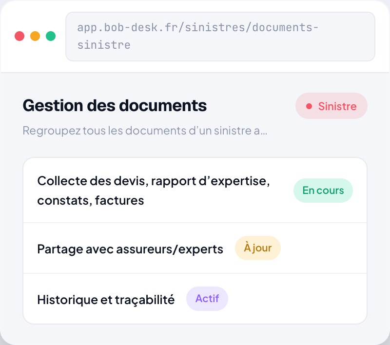Gestion des documents