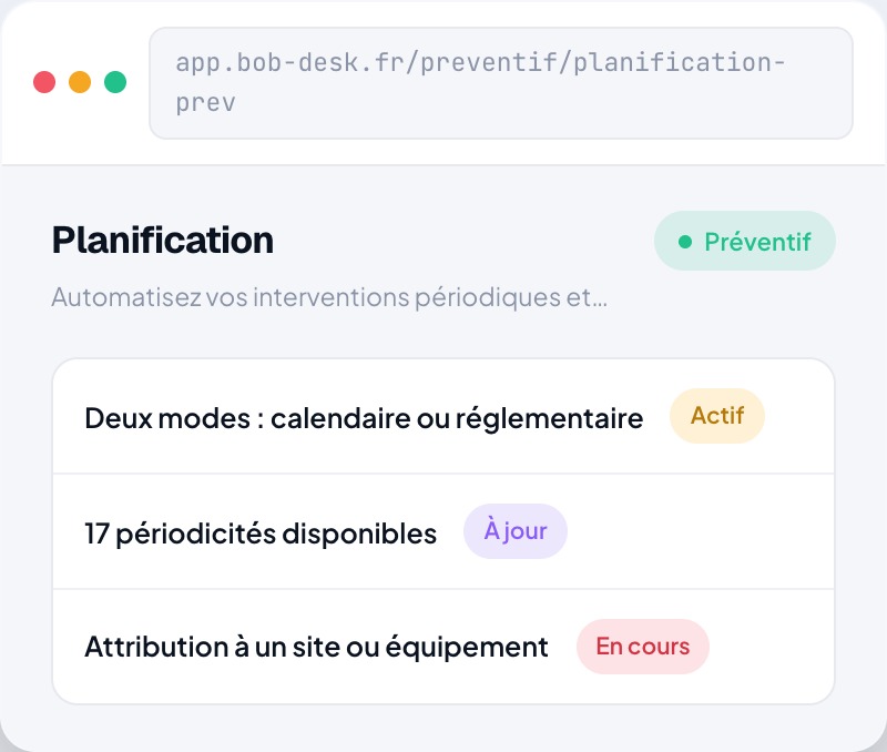 Planification