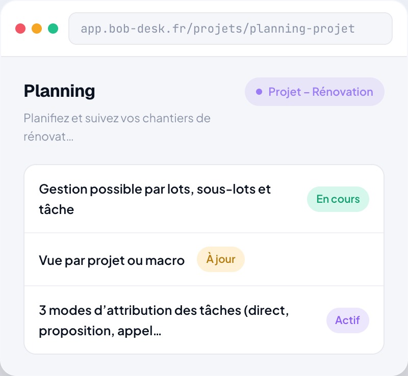 Planning