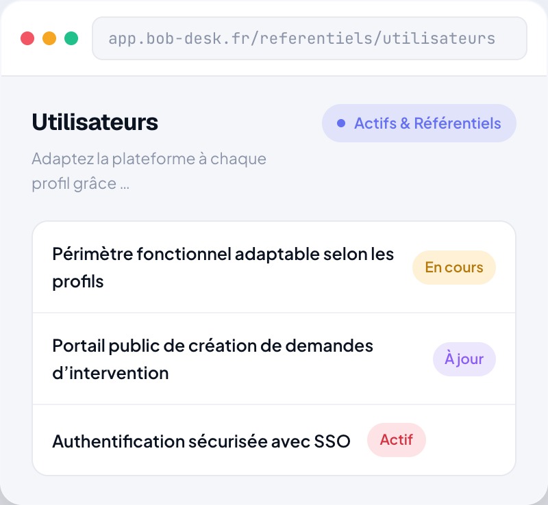 Utilisateurs