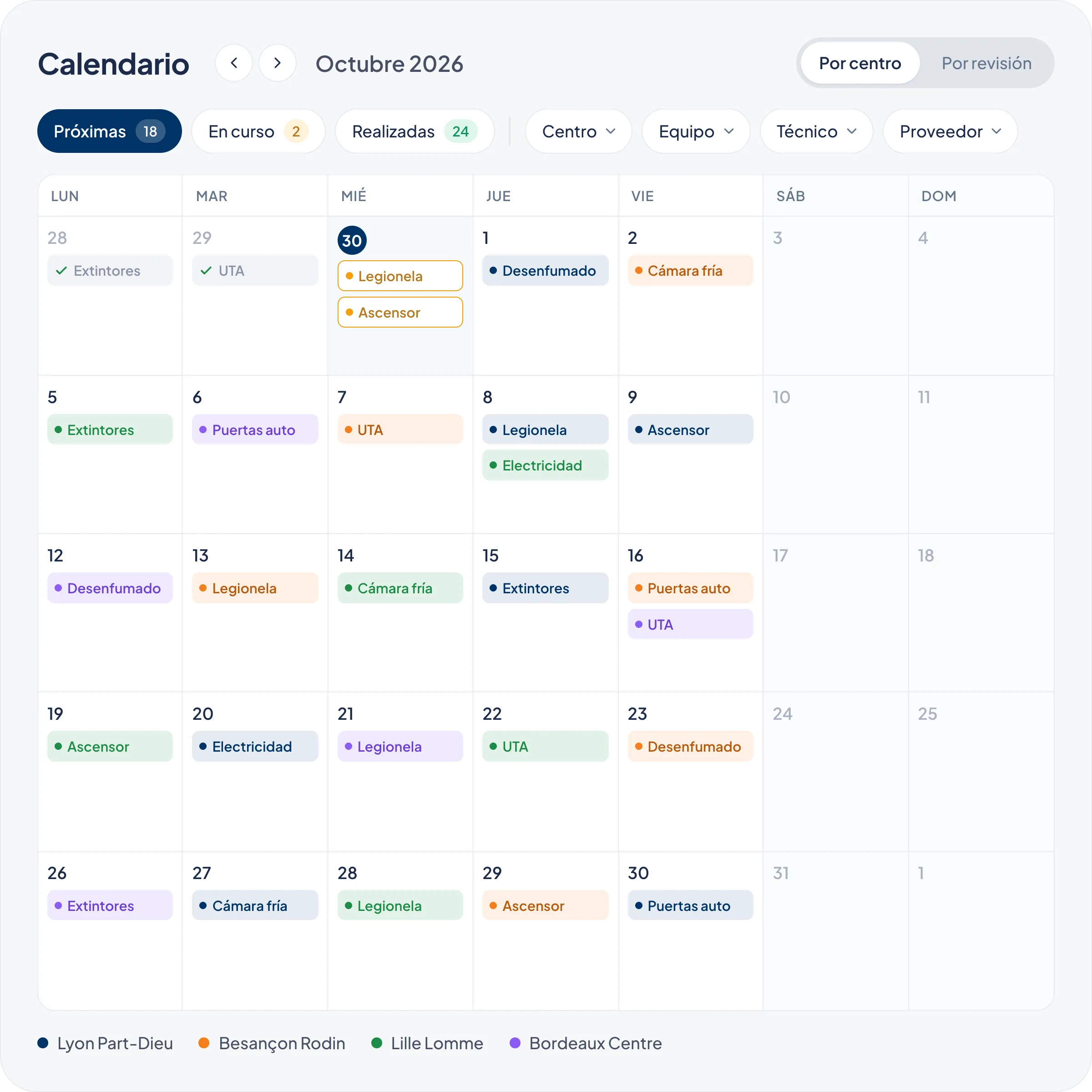 Calendario