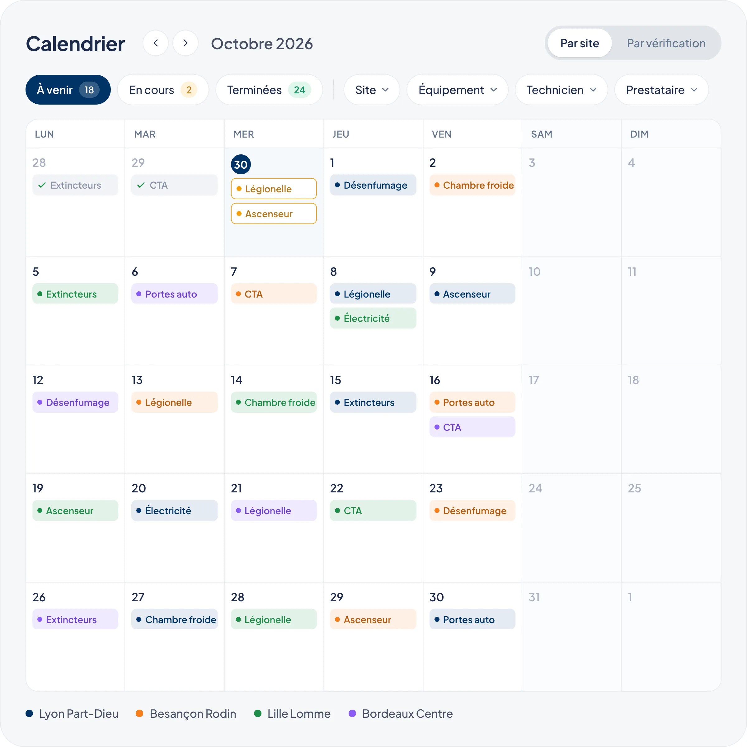 Calendrier