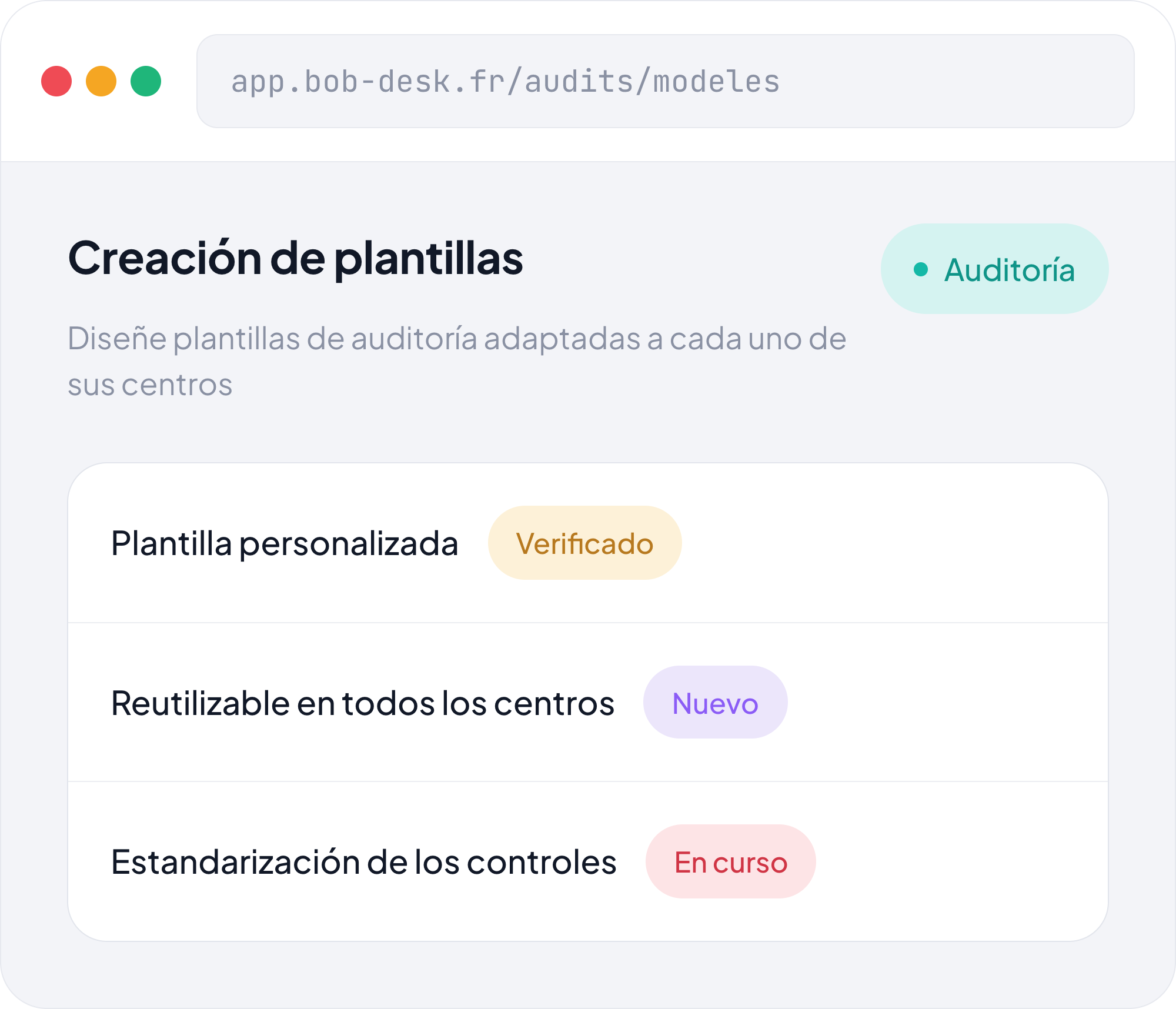 Creación de modelos