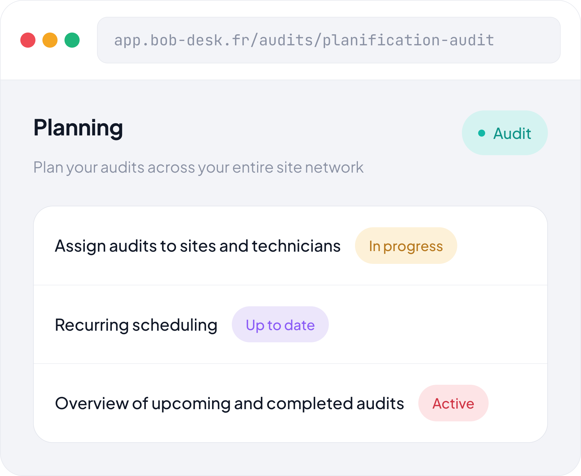 Planning